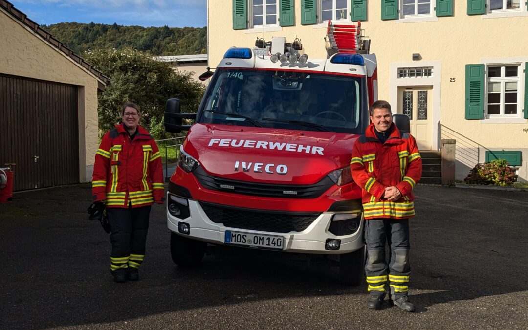 Besuch von der Feuerwehr